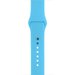 Curea iUni compatibila cu Apple Watch 1/2/3/4/5/6/7, 40mm, Silicon, Blue